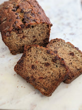 Load image into Gallery viewer, Gluten free Banana Chocolate Chip Loaf
