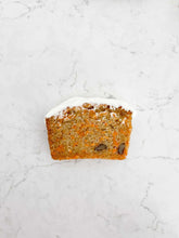 Load image into Gallery viewer, Carrot Cake loaf with Cream cheese frosting
